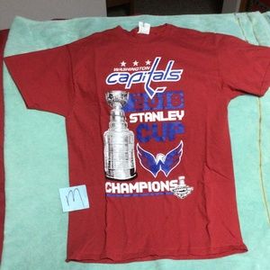 NHL Washington CAPITALS championship tshirt